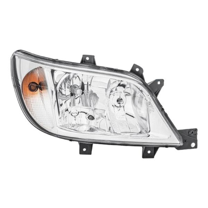 Lampa far, HELLA, Dreapta, Compatibil cu MERCEDES-BENZ, Alb