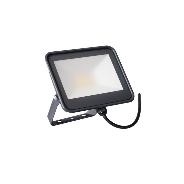 Proiector LED, Kanlux, Model IQ-LED FL 20W NW, negru