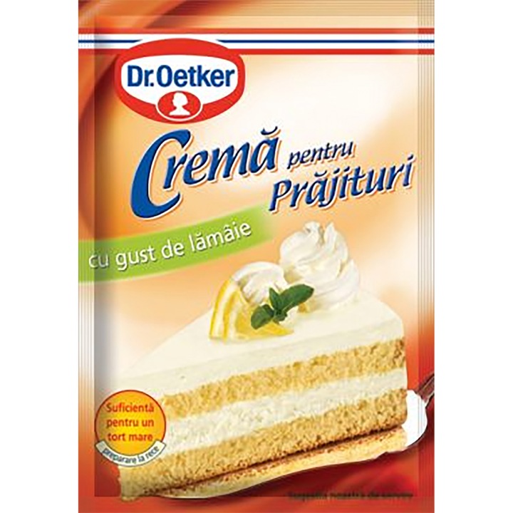 Krémmix citromízzel, 3 x 50 g, Dr. Oetker