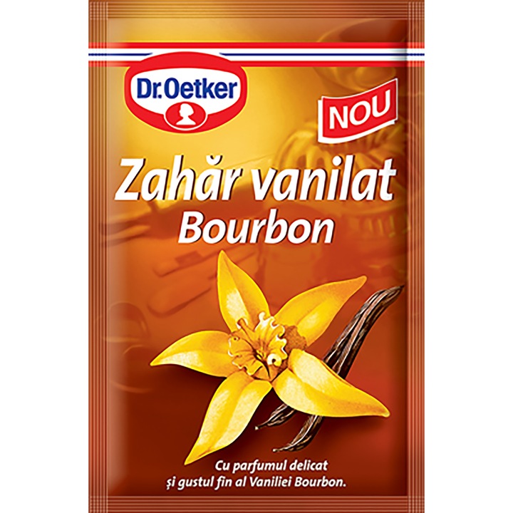 Zahar Vanilat Bourbon 10 plicuri x 8 g, Dr.Oetker