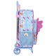 Geanta de scoala cu roti, My Little Pony, 33 x 42 x 14 cm, Albastru/Roz