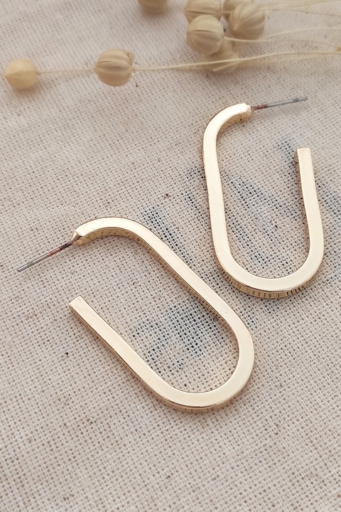 Atelier Miu, Cercei cu tija, Auriu