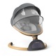 Електрическа люлка KikkaBoo Ashlee, Light Grey