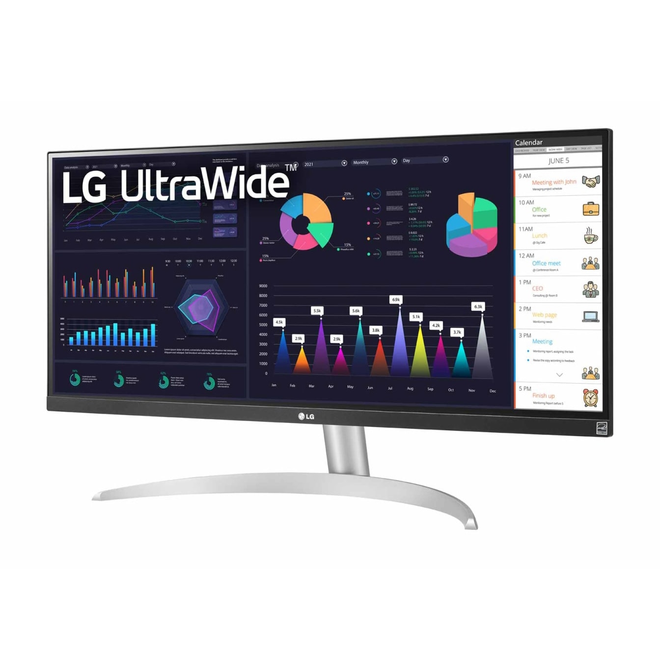 Monitor LED IPS LG UltraWide 29WQ600-W 29", WFHD (2560x1080), 100Hz ...