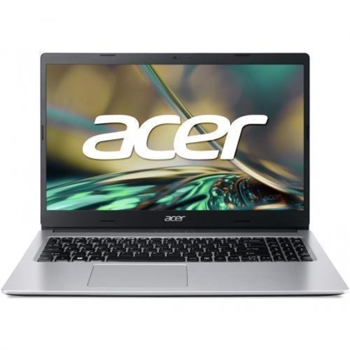 Laptop Acer Aspire 3 A315-44P Procesor AMD Ryzen™ 7 5700U 8M Cache, up to 4.3 GHz, 15.6" FHD, 8GB, 512GB SSD, AMD Radeon Graphics, Argintiu