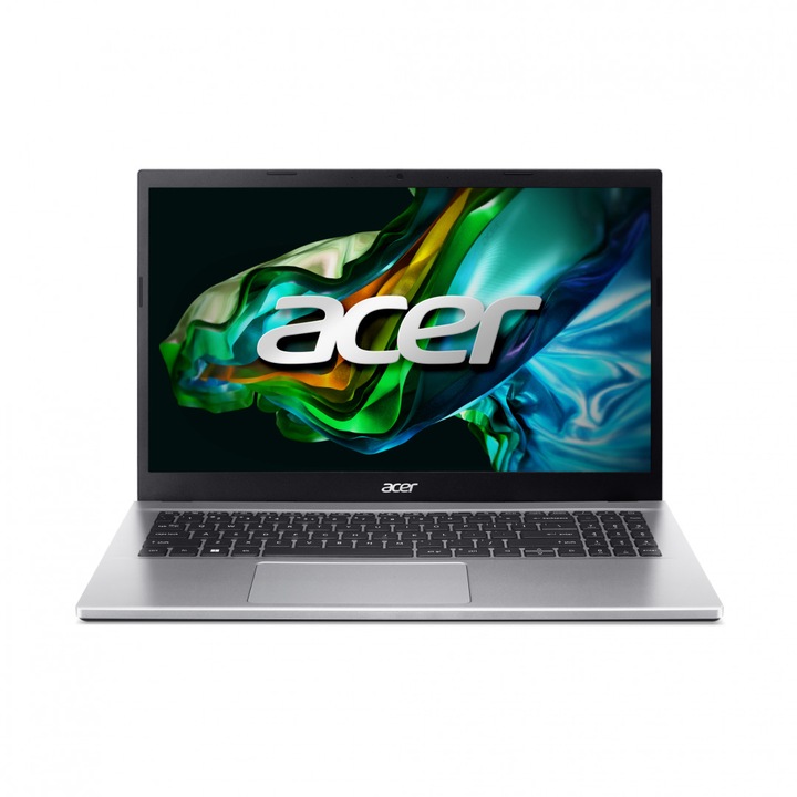 Laptop Acer Aspire 3 A315-44P, 15.6" display with IPS (In-Plane Switching) technology, Full HD 1920 x 1080, Acer ComfyView™ LED-backlit TFT LCD, 16:9 aspect ratio, 45% NTSC color gamut, Wide viewing angle up to 170 degrees, Ultra-slim design, Mercury