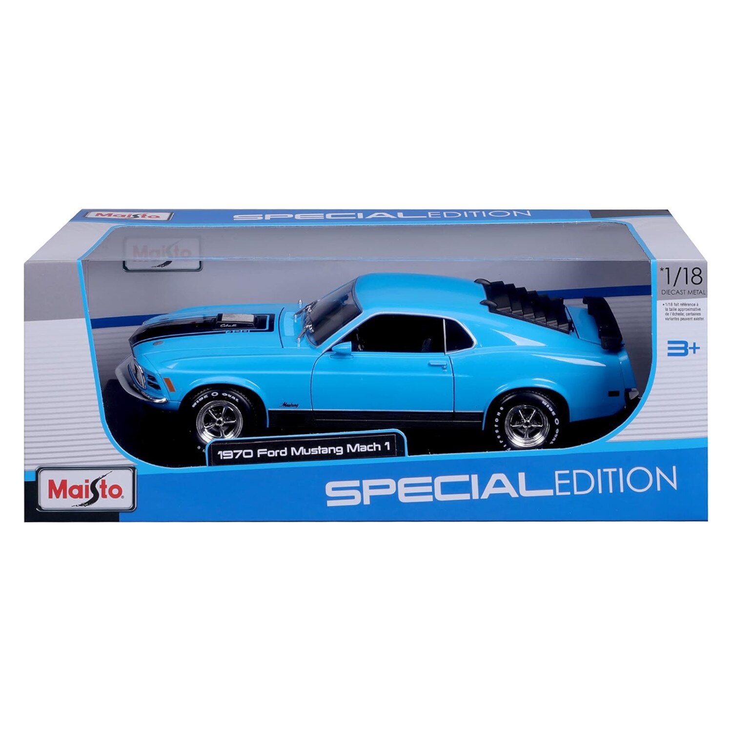 masina-de-jucarie-ford-mustang-mach-1-1970-maisto-metal-albastru-3