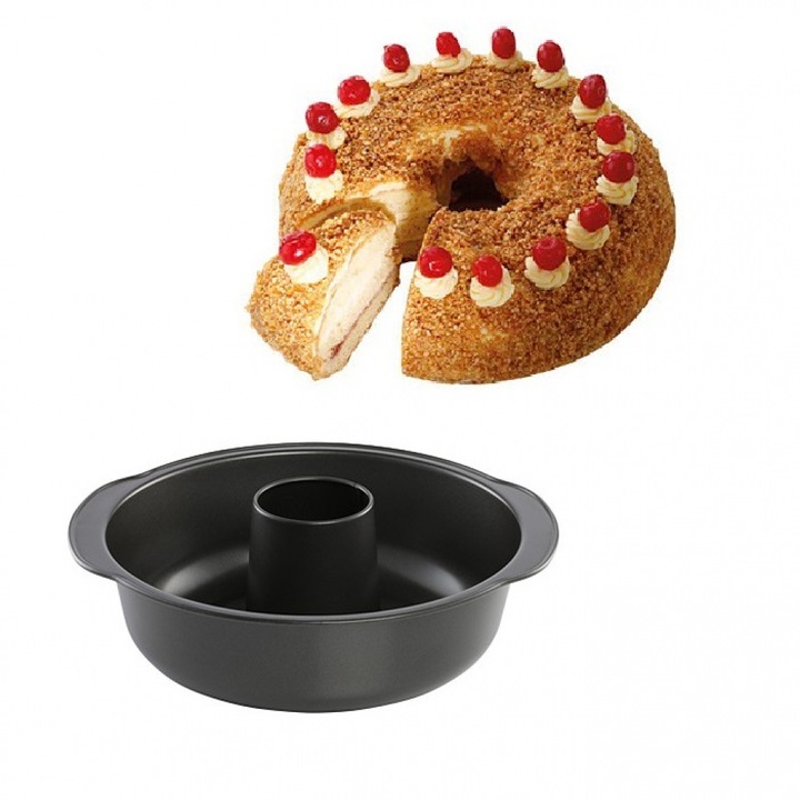 Forma prajituri Tescoma Delicia, 26cm, gri