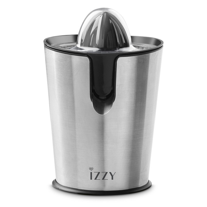 Storcator de citrice Juicy IZ-6300, Izzy, 100 W, carcasa otel inoxidabil, 2 conuri, argintiu