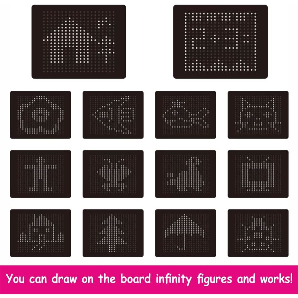 Tabla educativa, Zola®, neagra, numar de bile 714, plastic si