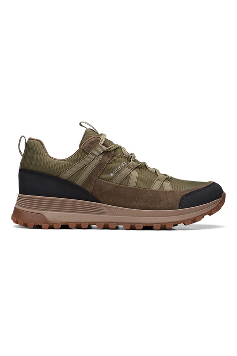 Clarks, Обувки ATL Trek Run с Gore-Tex, Кафяв, Каки, 7.5