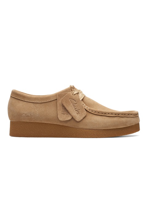 Clarks, Wallabee nyersbőr mokaszin, Világosbarna