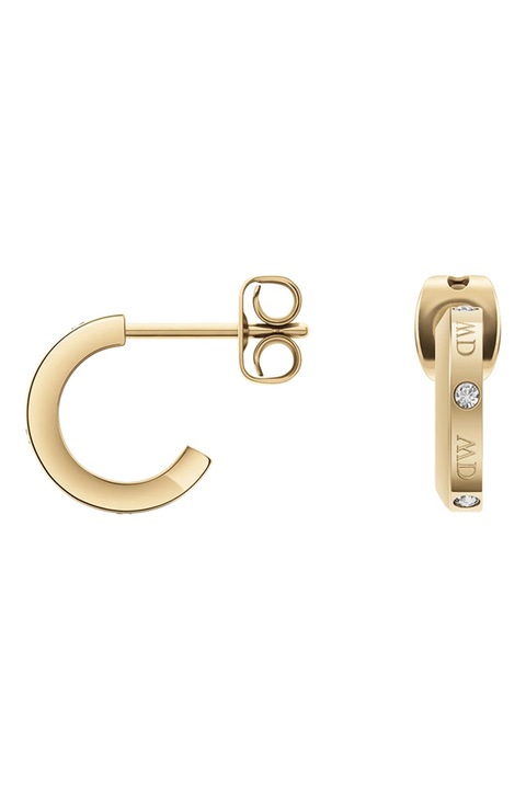 Daniel Wellington, Cercei decorati cu cristale zirconia, Auriu