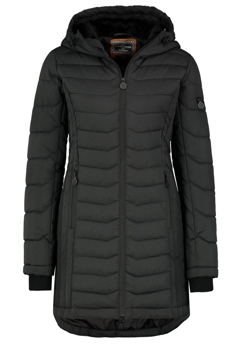 Sublevel kabát női, steppelt, dark grey, XL