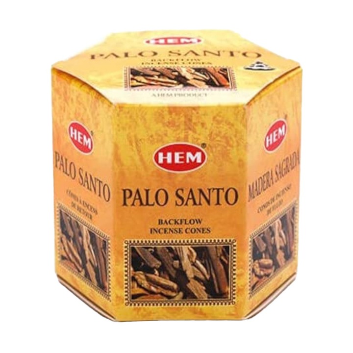 Set 2 x Conuri Parfumate Backflow, Palo Santo, 40 Bucati