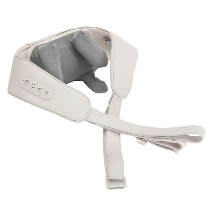 Цервикален масажор с акумулатор, отопление, 4 режима на въртене, за Umar, гръб, отопление, релаксация, 5D месене