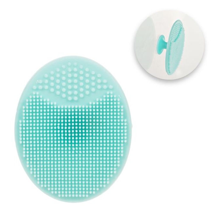 Perie silicon spalare bebelus, turcoaz