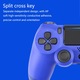 Безжичен контролер Healife за PS4, двойна вибрация, 6-осов сензор за движение, син