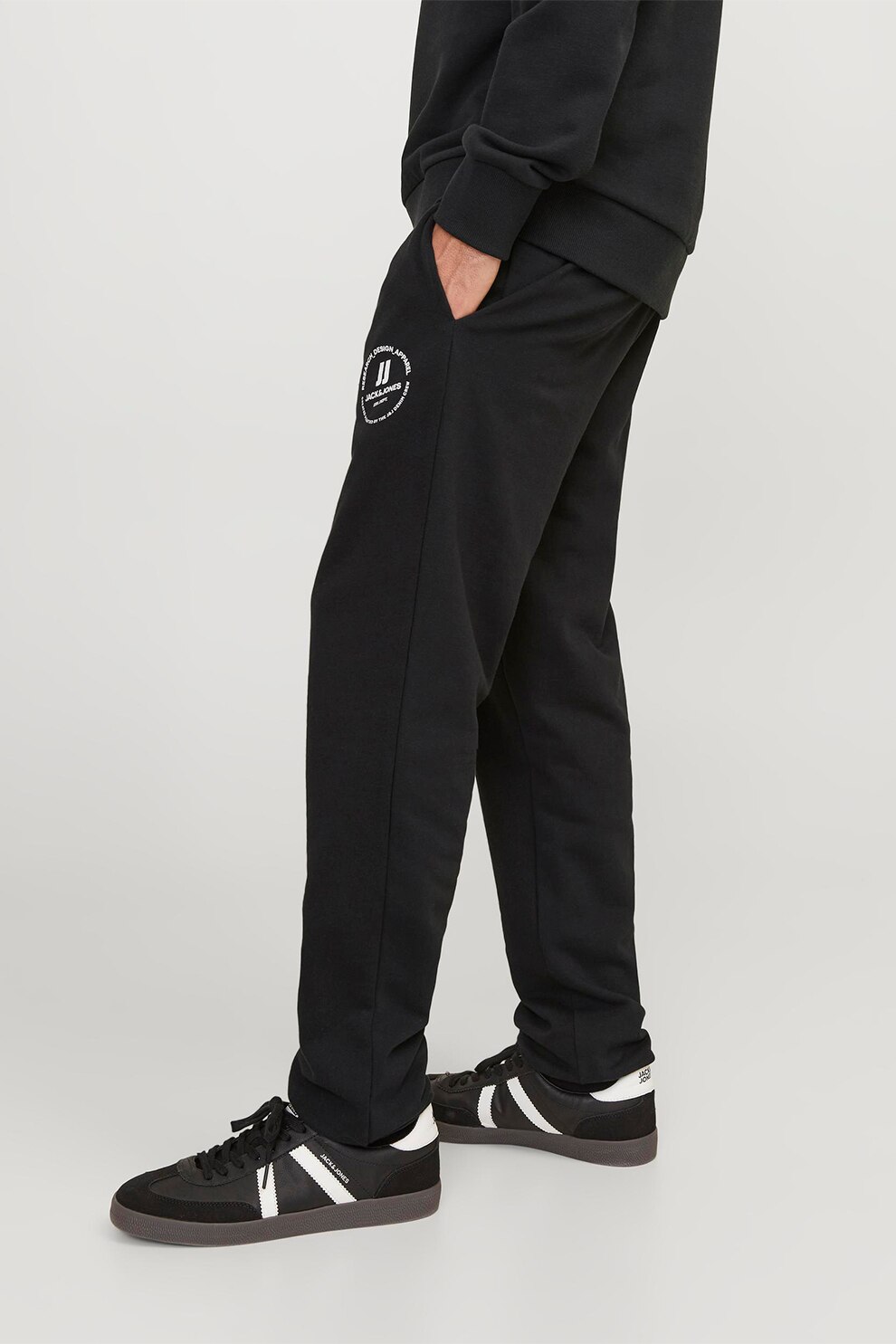 Pantaloni Cargo JACK & JONES Da Uomo, Modello Phantom, Colore Nero, Vita 33, Lunghezza 32, Con Tasche Laterali E Posteriori - 3
