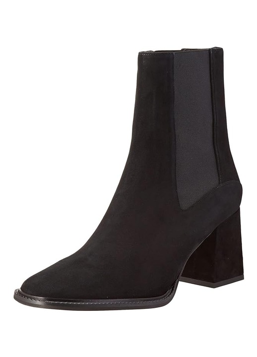 Hugo Boss Дамски ботуши Челси, Gaia, Естествена кожа, Черни, 39