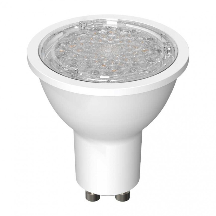 LED лампа Lightex, 7W, 220V, GU10, 4000K, 600lm, 24D/36D/50D
