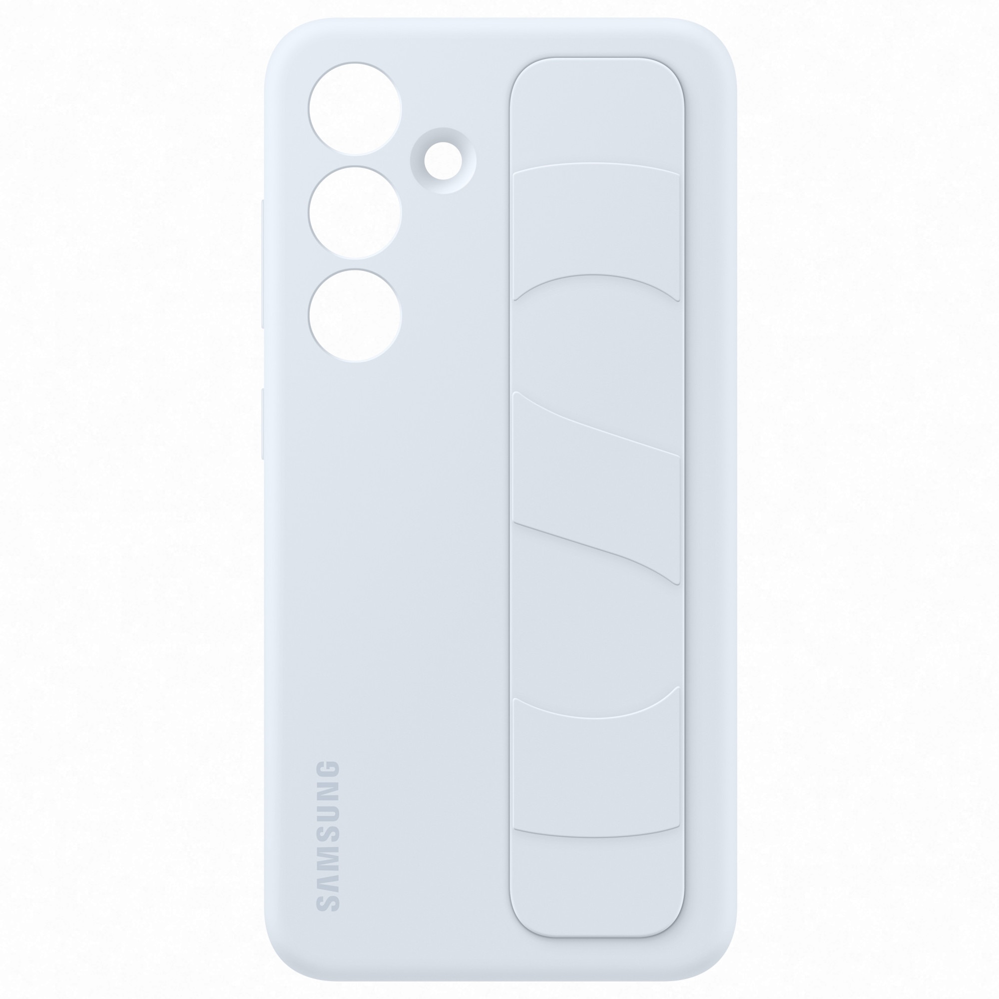 Husa de protectie Samsung Standing Grip Case pentru Galaxy S24+, LIGHT BLUE