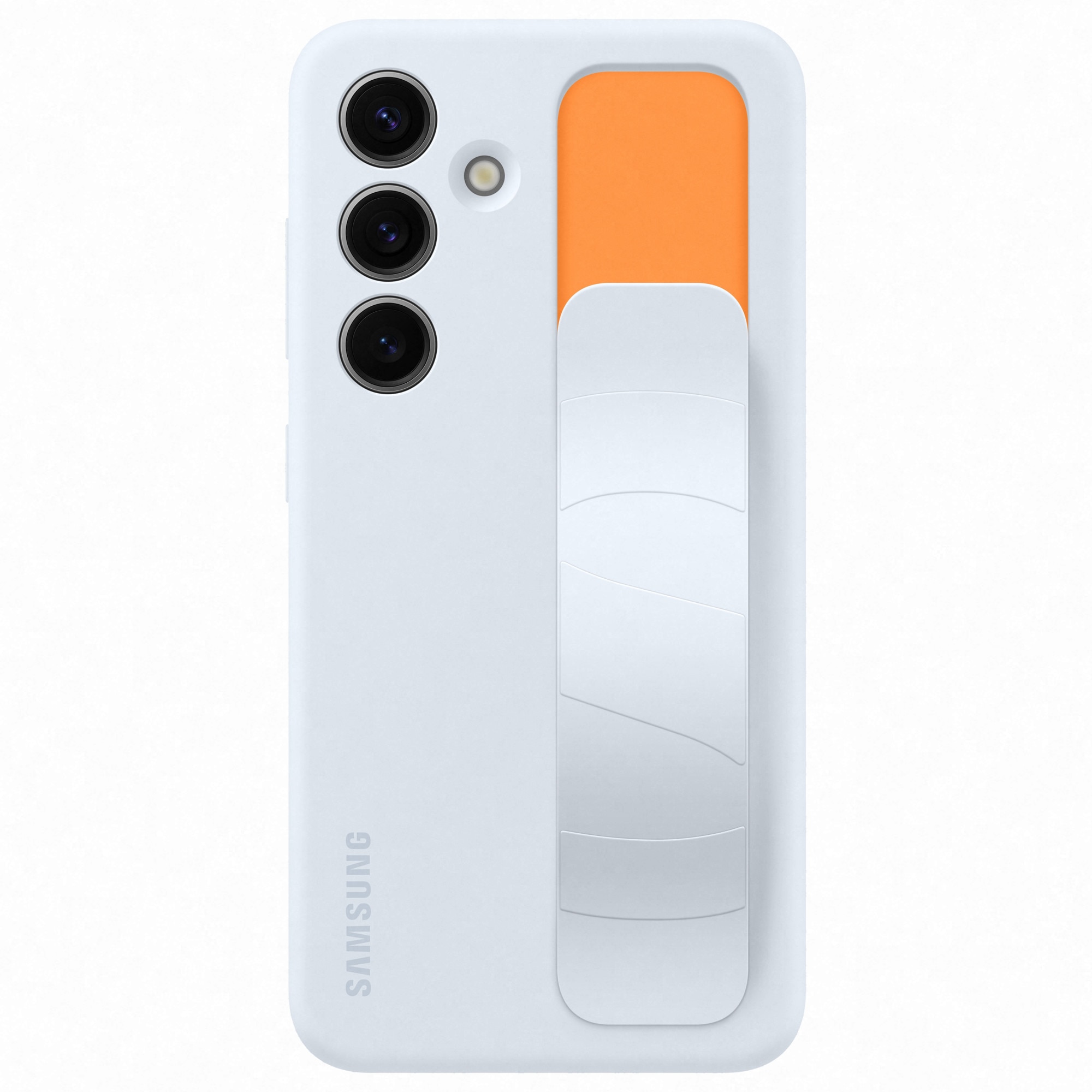 Husa de protectie Samsung Standing Grip Case pentru Galaxy S24+, LIGHT BLUE