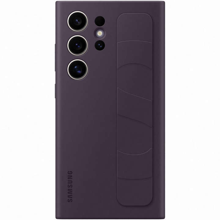 Предпазен калъф Samsung Standing Grip Case за Galaxy S24 Ultra (S928), Dark Violet