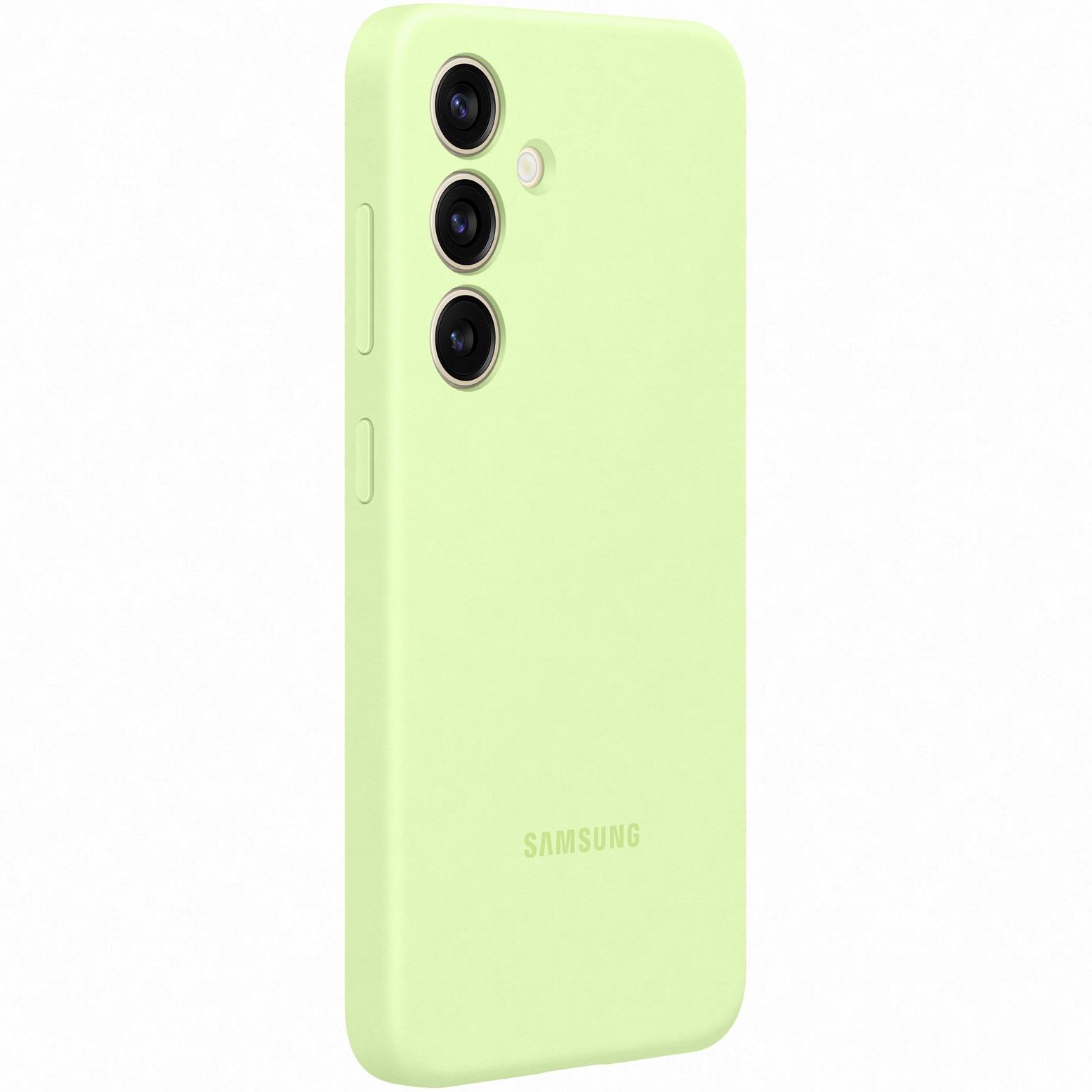 Husa de protectie Samsung Silicone Case pentru Galaxy S24, LIGHT GREEN