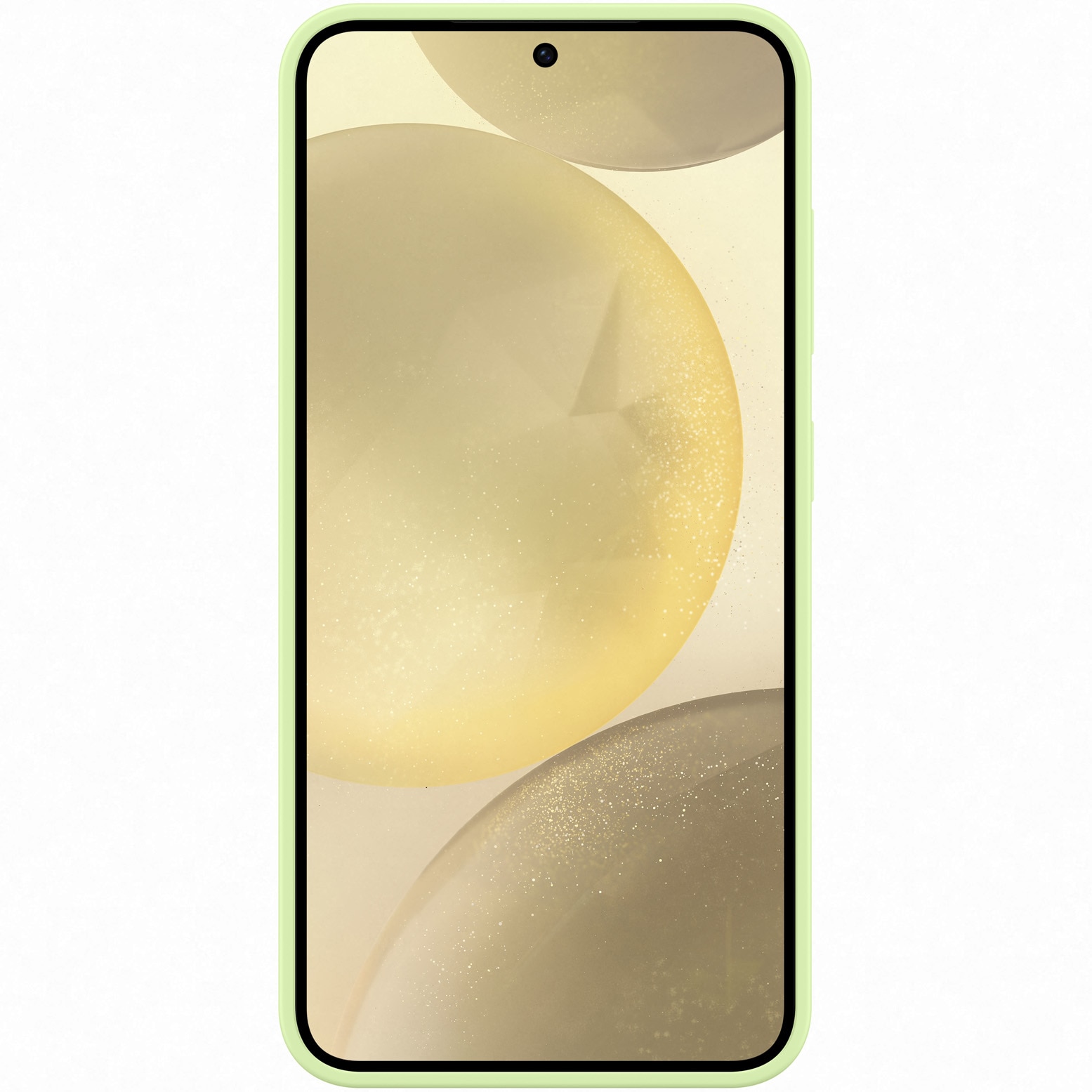 Husa de protectie Samsung Silicone Case pentru Galaxy S24, LIGHT GREEN