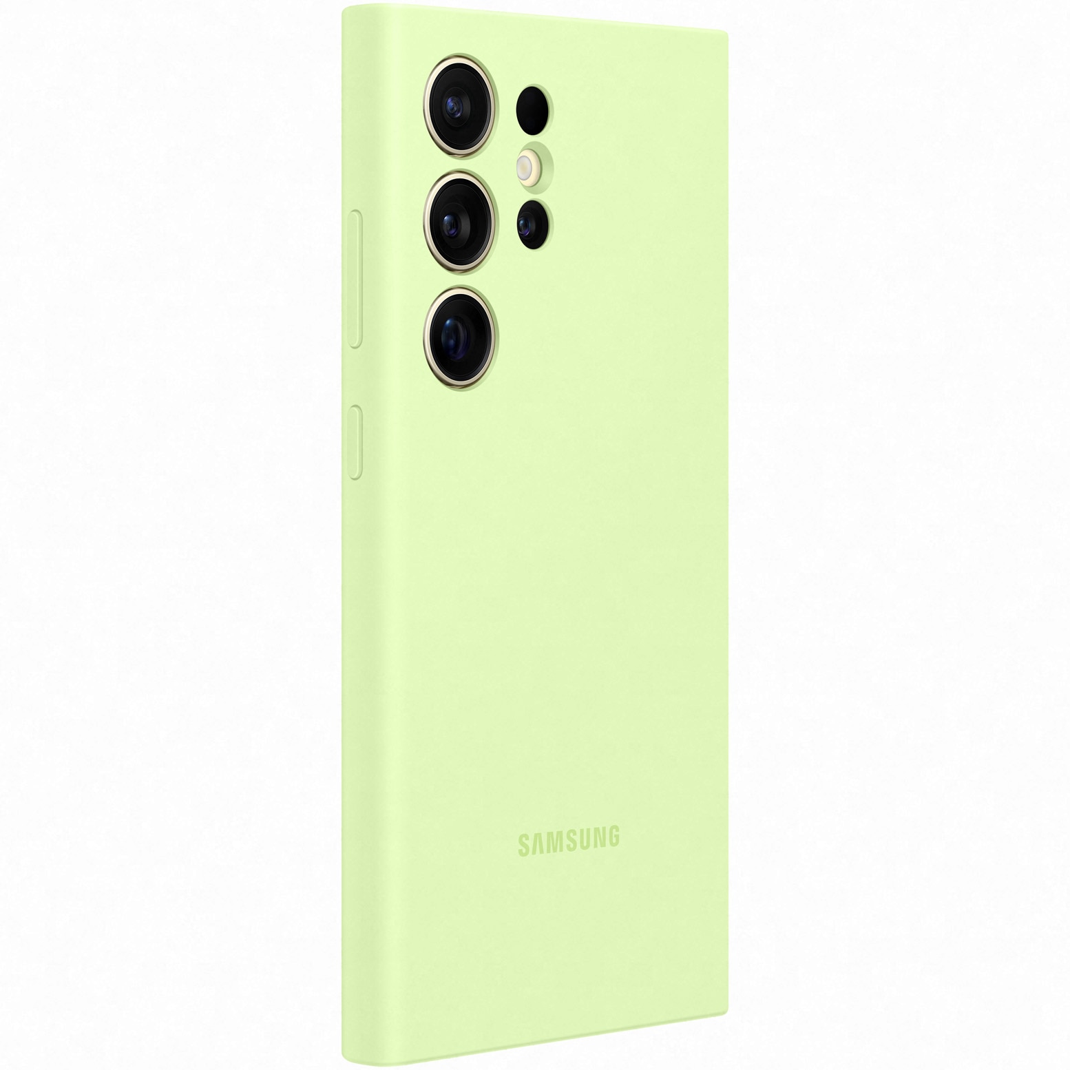 Husa de protectie Samsung Silicone Case pentru Galaxy S24 Ultra, LIGHT GREEN