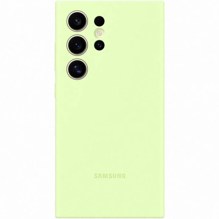 Калъф Samsung Silicone Case, За Galaxy S24 Ultra, LIGHT GREEN