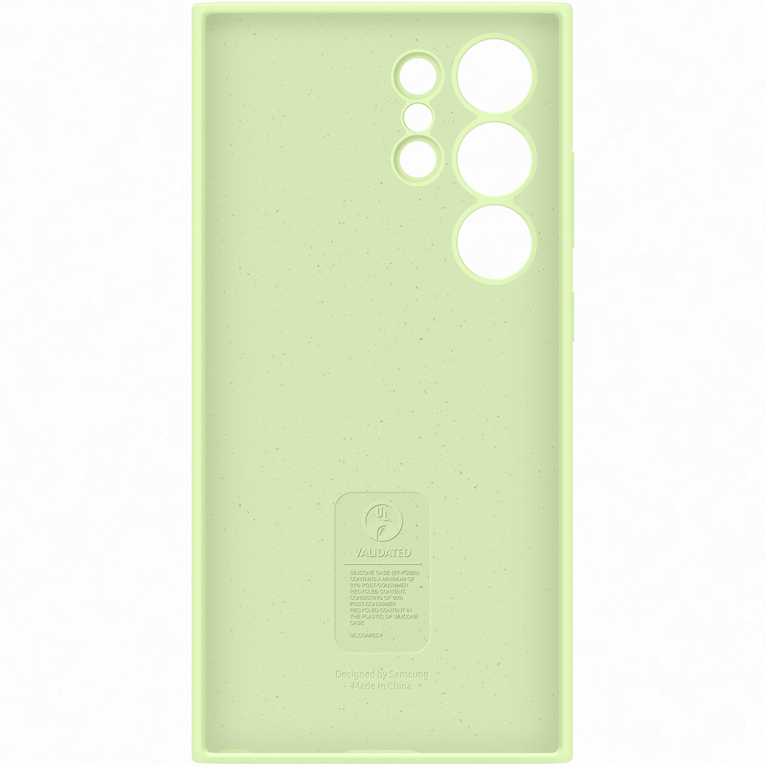 Husa de protectie Samsung Silicone Case pentru Galaxy S24 Ultra, LIGHT GREEN