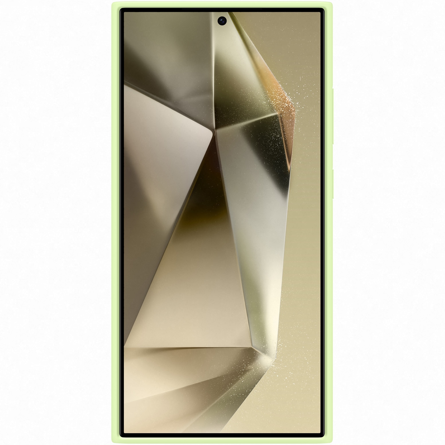 Husa de protectie Samsung Silicone Case pentru Galaxy S24 Ultra, LIGHT GREEN