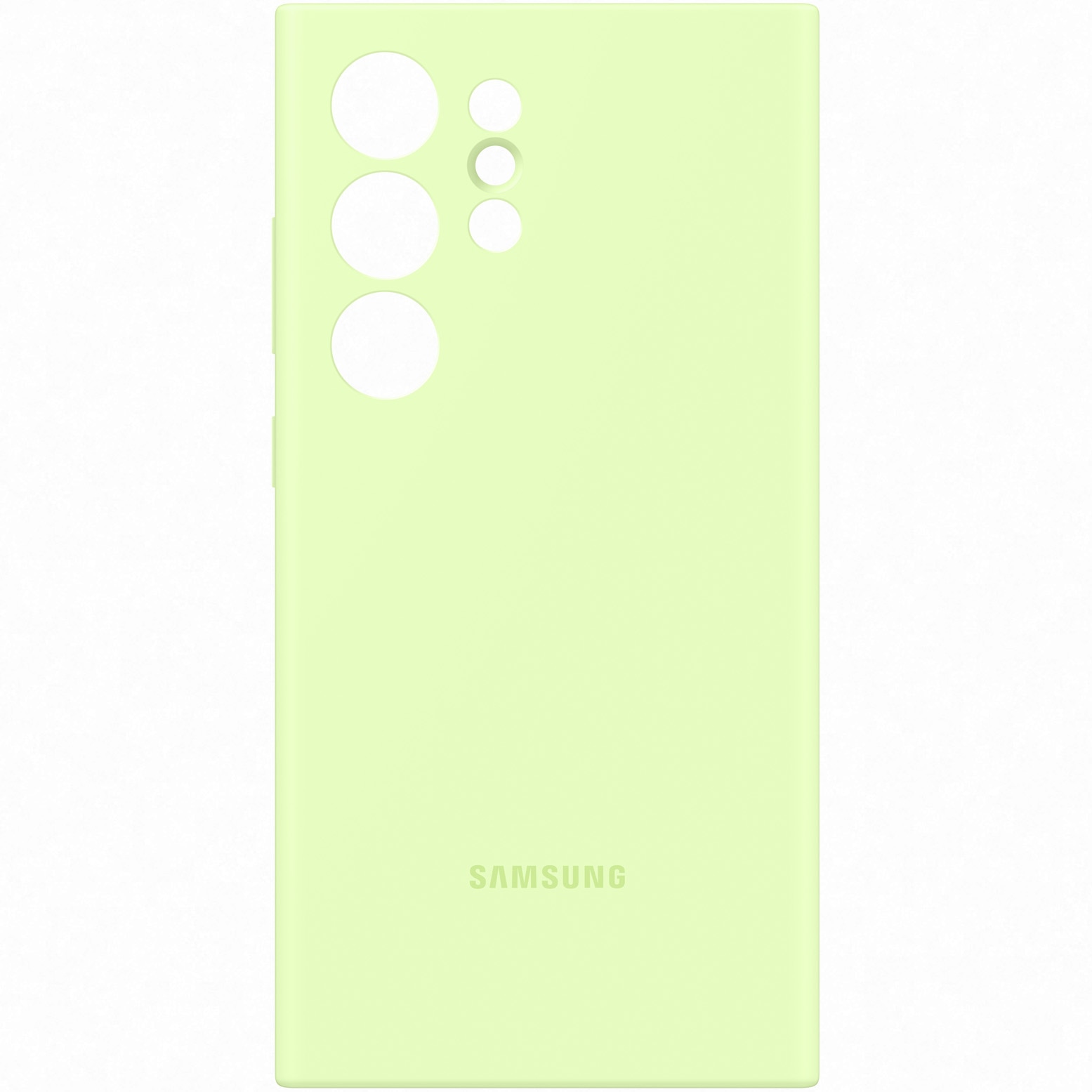 Husa de protectie Samsung Silicone Case pentru Galaxy S24 Ultra, LIGHT GREEN