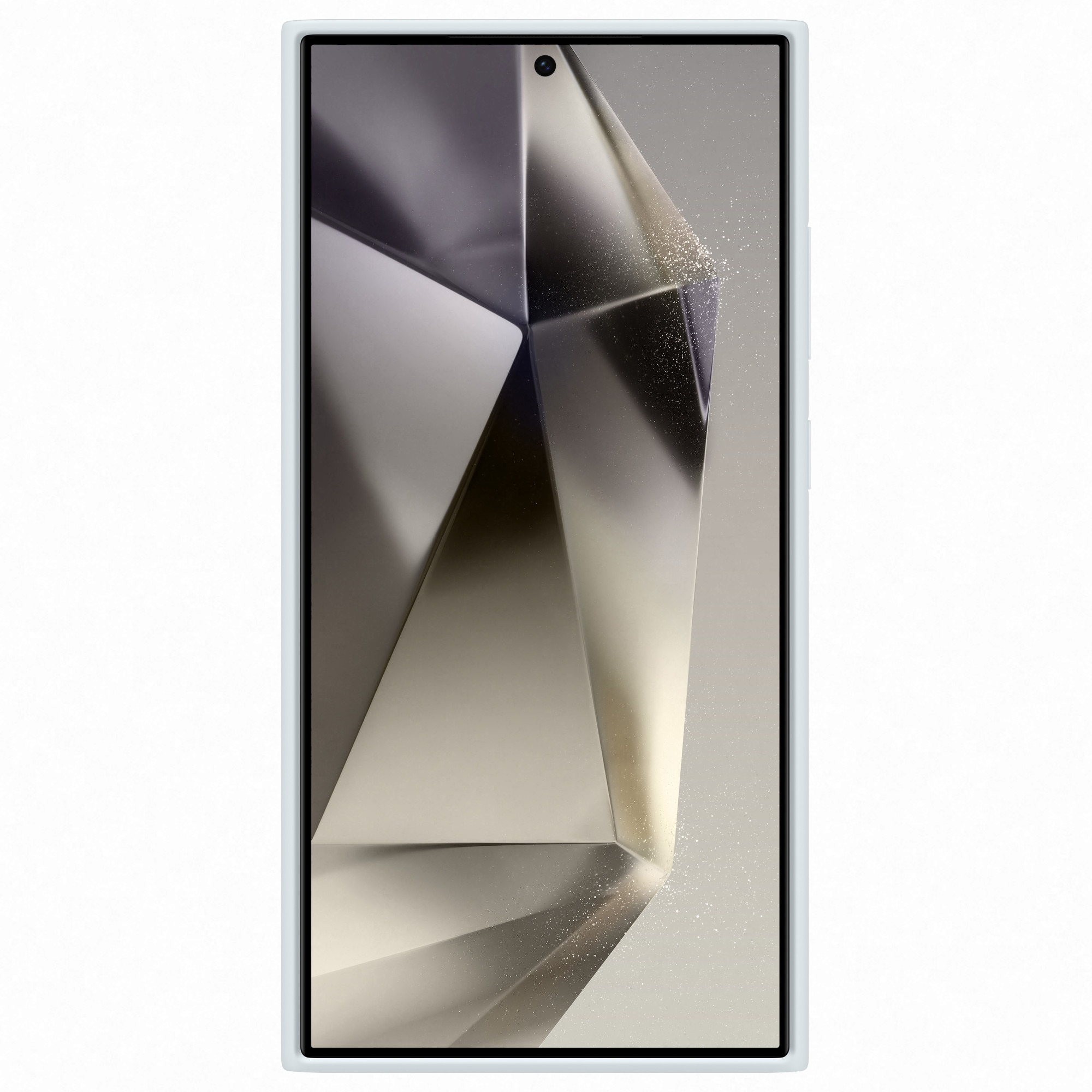 Husa de protectie Samsung Silicone Case pentru Galaxy S24 Ultra, WHITE