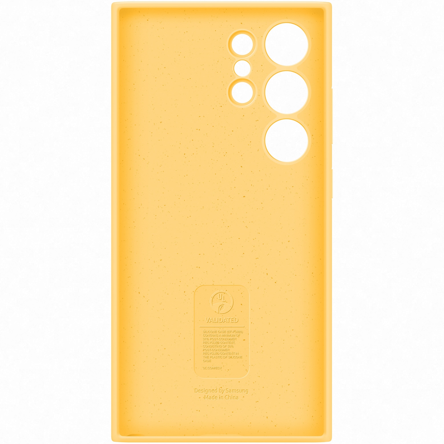 Husa de protectie Samsung Silicone Case pentru Galaxy S24 Ultra, YELLOW