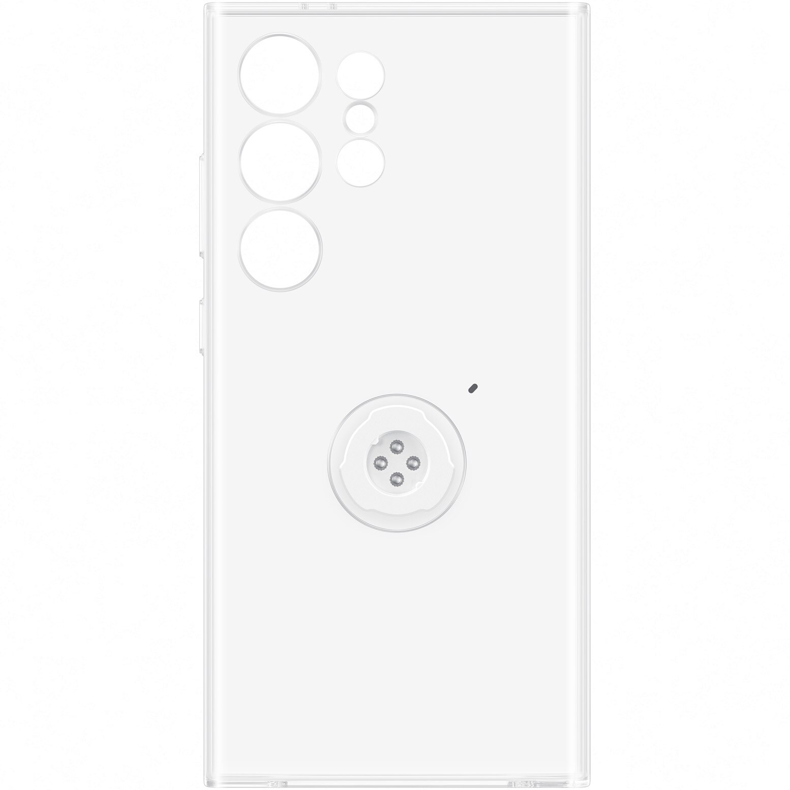 Husa de protectie Samsung Clear Gadget Case pentru Galaxy S24 Ultra, TRANSPARENT