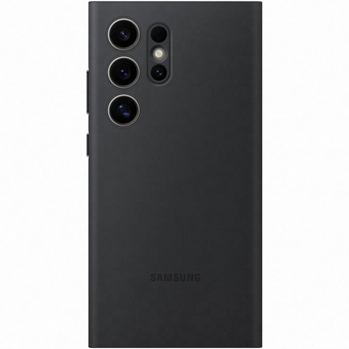Калъф Samsung Smart View Wallet Case, За Galaxy S24 Ultra, BLACK