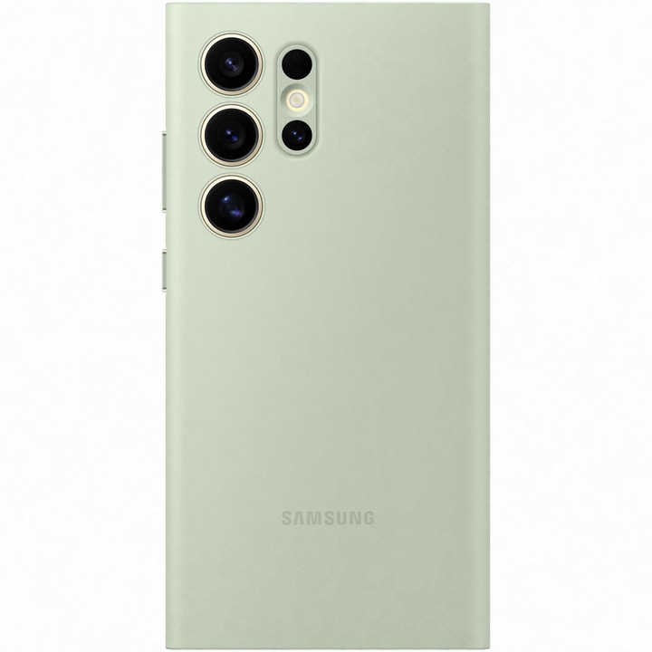 Калъф Samsung Smart View Wallet Case, За Galaxy S24 Ultra, LIGHT GREEN