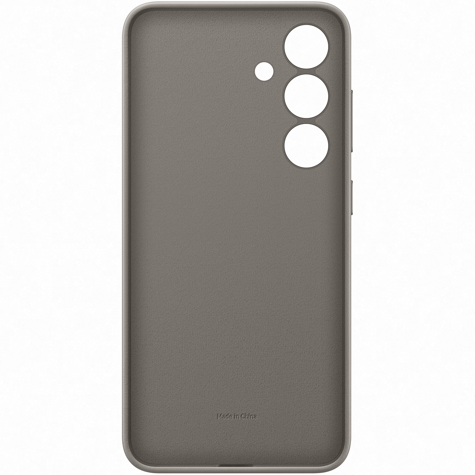 Husa de protectie Samsung Vegan Leather Case pentru Galaxy S24+, TAUPE