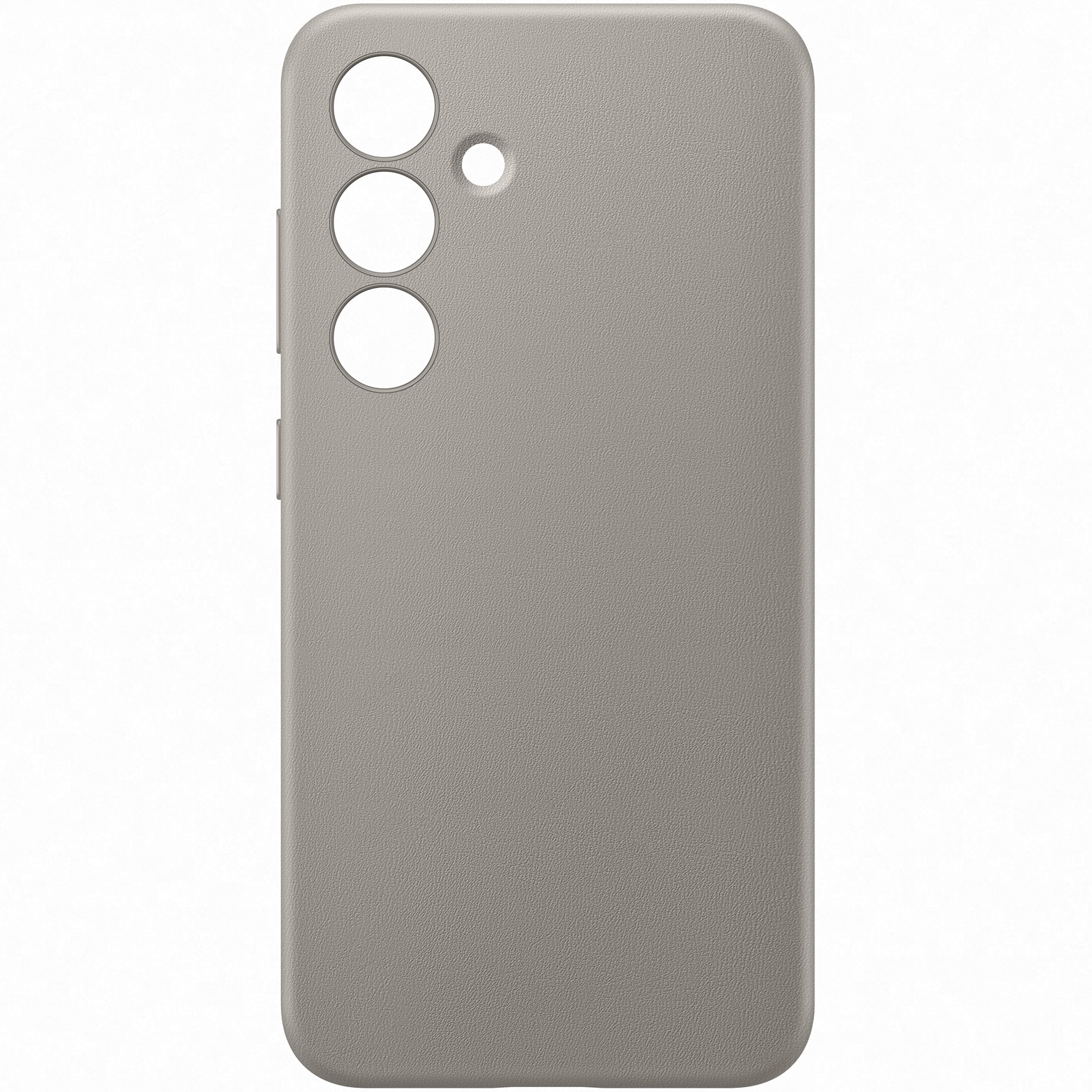 Husa de protectie Samsung Vegan Leather Case pentru Galaxy S24+, TAUPE