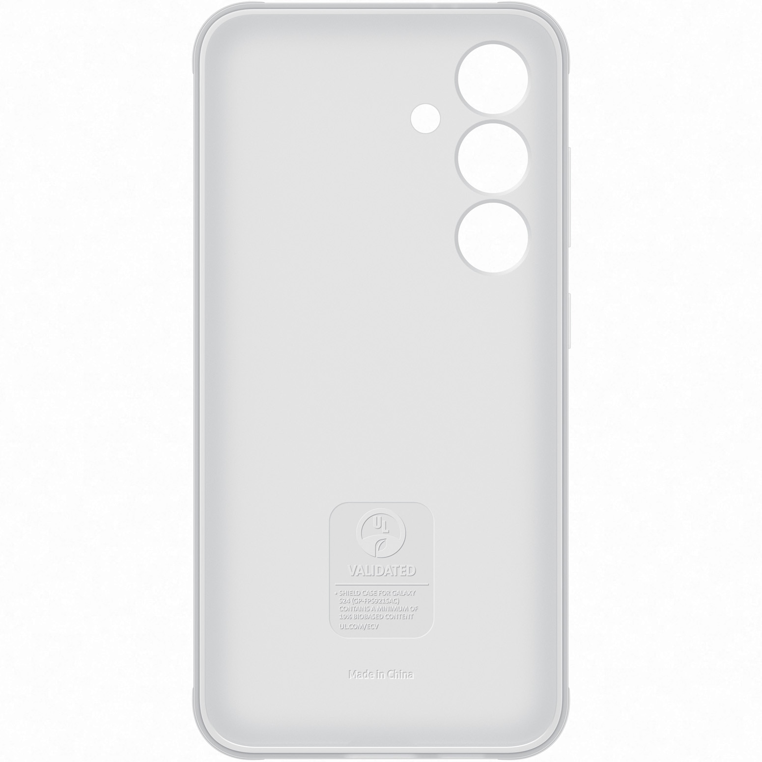 Husa de protectie Samsung Shield Case pentru Galaxy S24, LIGHT GRAY