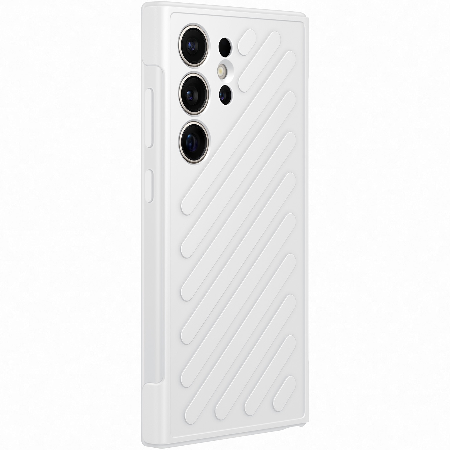 Husa de protectie Samsung Shield Case pentru Galaxy S24 Ultra, LIGHT GRAY