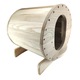 Casuta pentru pisici, catelusi, iepuri, lemn masiv de esenta tare, 380 x 370 x 380(mm.), Natural Timber