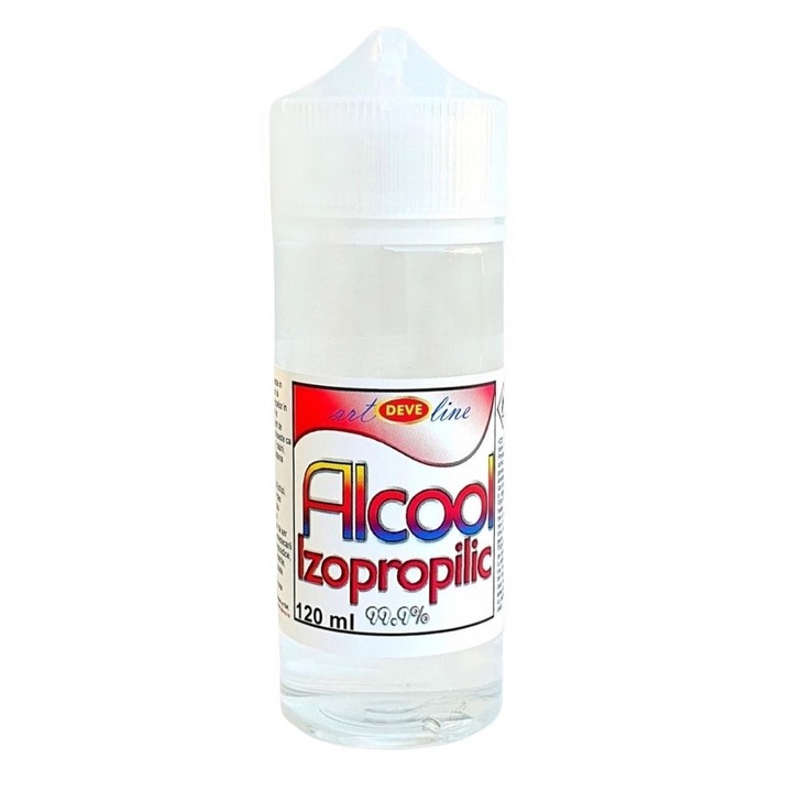 Izopropil-alkohol 99,9%, DEVE, 120 ml nagy tisztaságú IPA