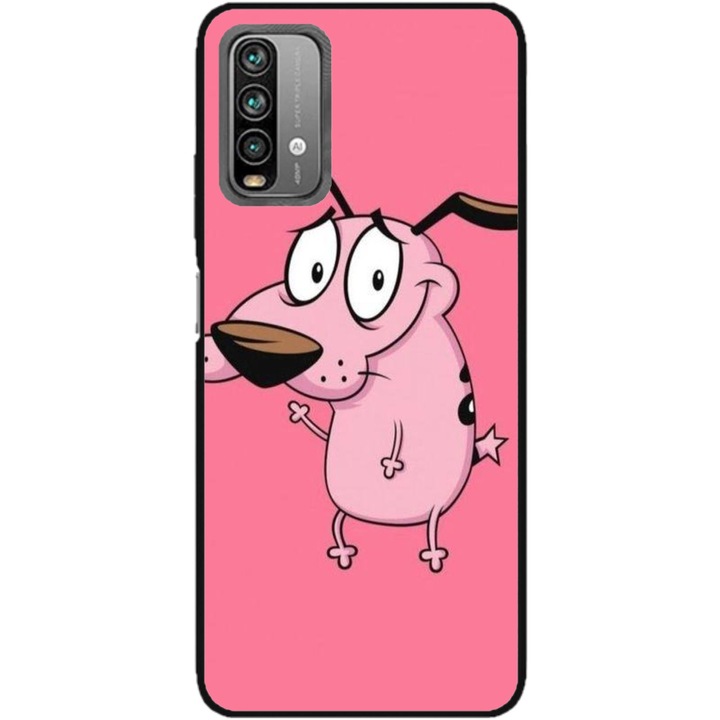 Husa personalizata HQPrint pentru Xiaomi Redmi Note 9S, model Courage, multicolor, S1D1M0063
