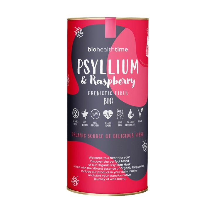 Bio Health Time Psyllium & Raspberry, 300g
