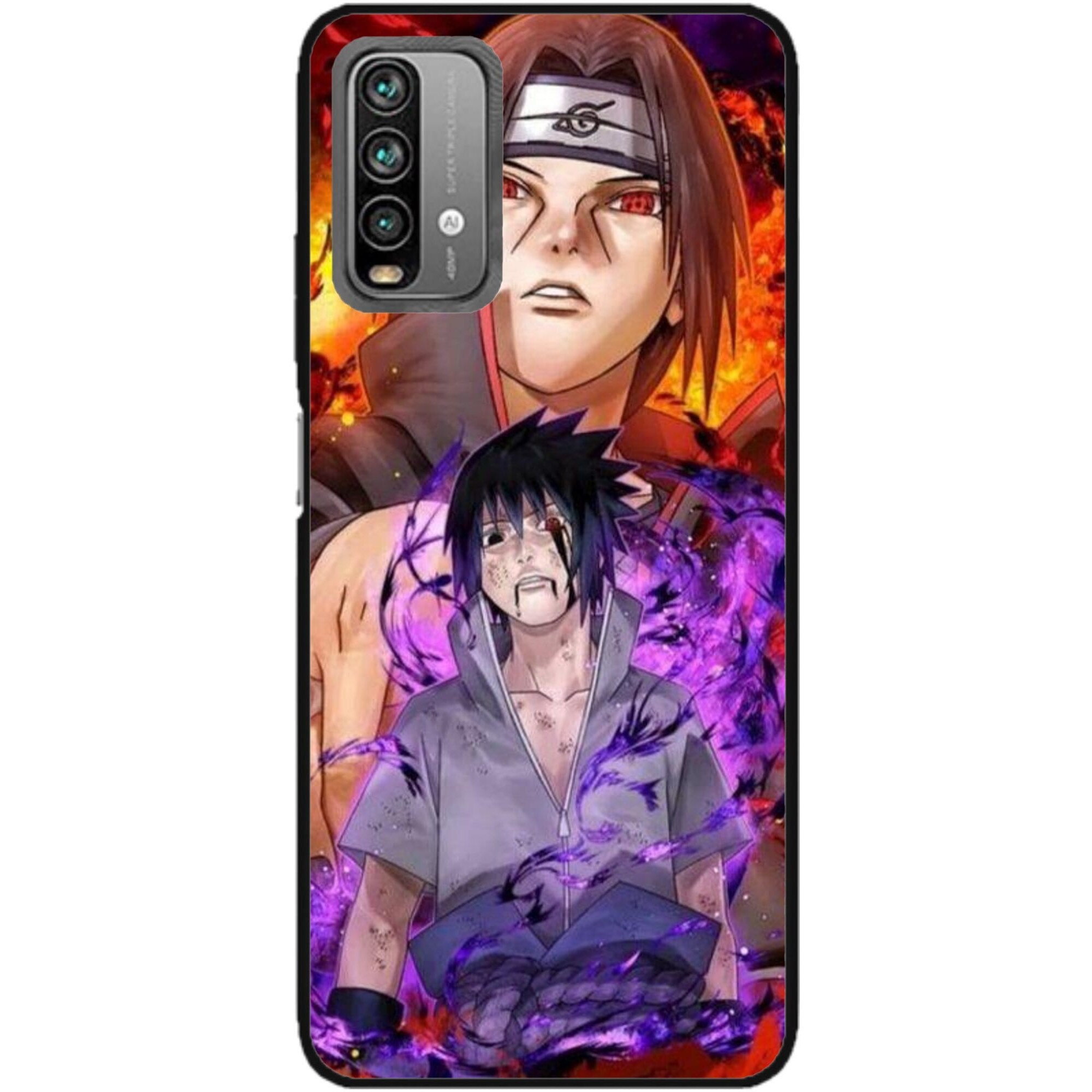Персонализиран калъф за плуване за Xiaomi Redmi Note 9S, модел Naruto ...