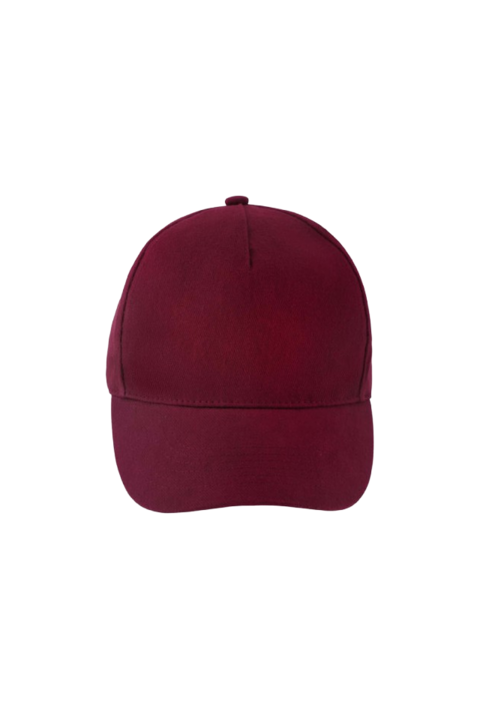 Sapca unisex, Long Beach, 5 Panouri - SO00594, Visiniu, Universal